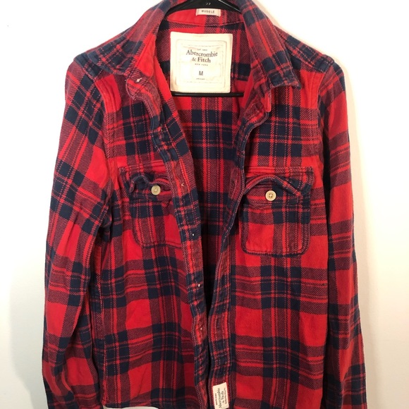 Abercrombie & Fitch Tops - Abercrombie & Fitch thick flannel